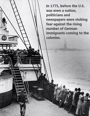 Immigrants Approaching Statue ofLiberty