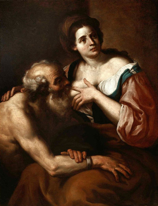 Caritas Romana (Roman Charity) by Johann Carl Loth